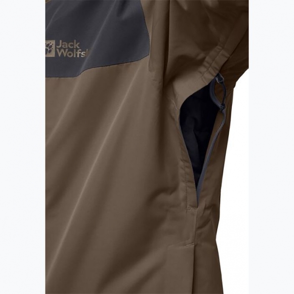 Куртка 3в1 чоловіча Jack Wolfskin Jasper 3In1 cold coffee 8