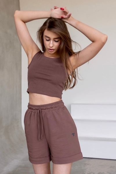 Майка-топ у рубчик N9-RB57