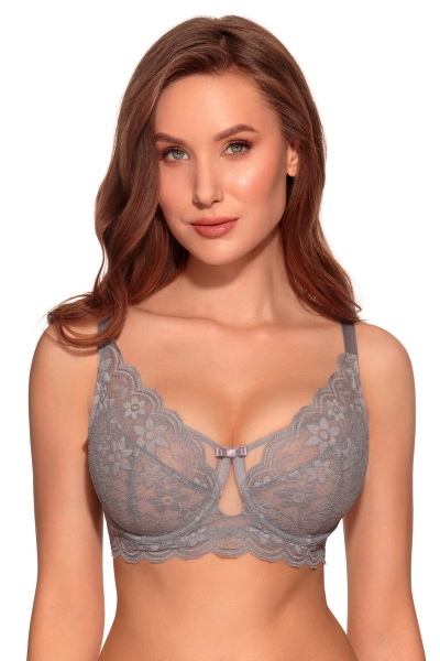 М'який бюстгальтер з мереживом 1472/10 Dain gray0