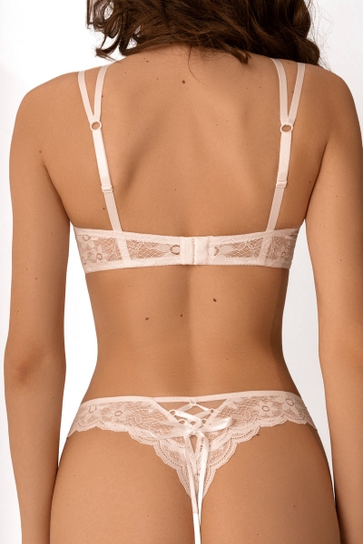 М'який бюстгальтер зі стрічками 1418/10 Lexy milk8