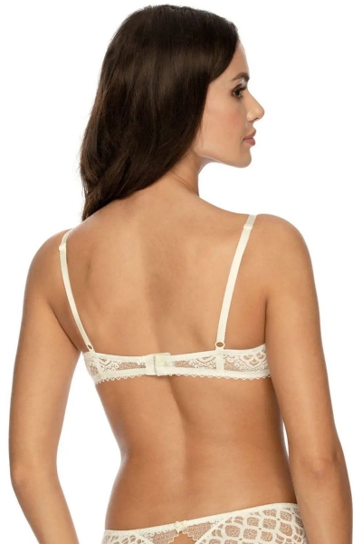 М'який мереживний бюстгальтер 575-224 milk2