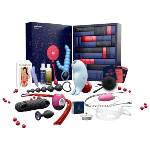 Подарунковий набір Satisfyer Deluxe Advent Calendar 2024 Подарунковий набір Satisfyer Deluxe Advent Calendar 2024
