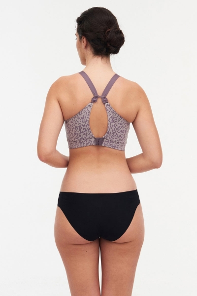 Спортивний бюстгальтер з принтом 15M2 Cotton Comfort Dark Leo6