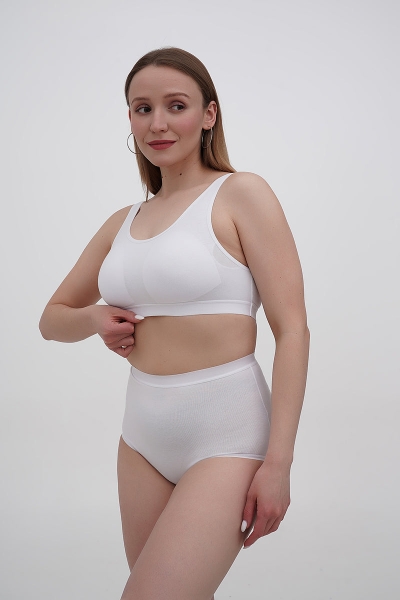 Трикотажний топ 2643 white4